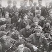 Партизанский отряд "Вперёд". 1942г.